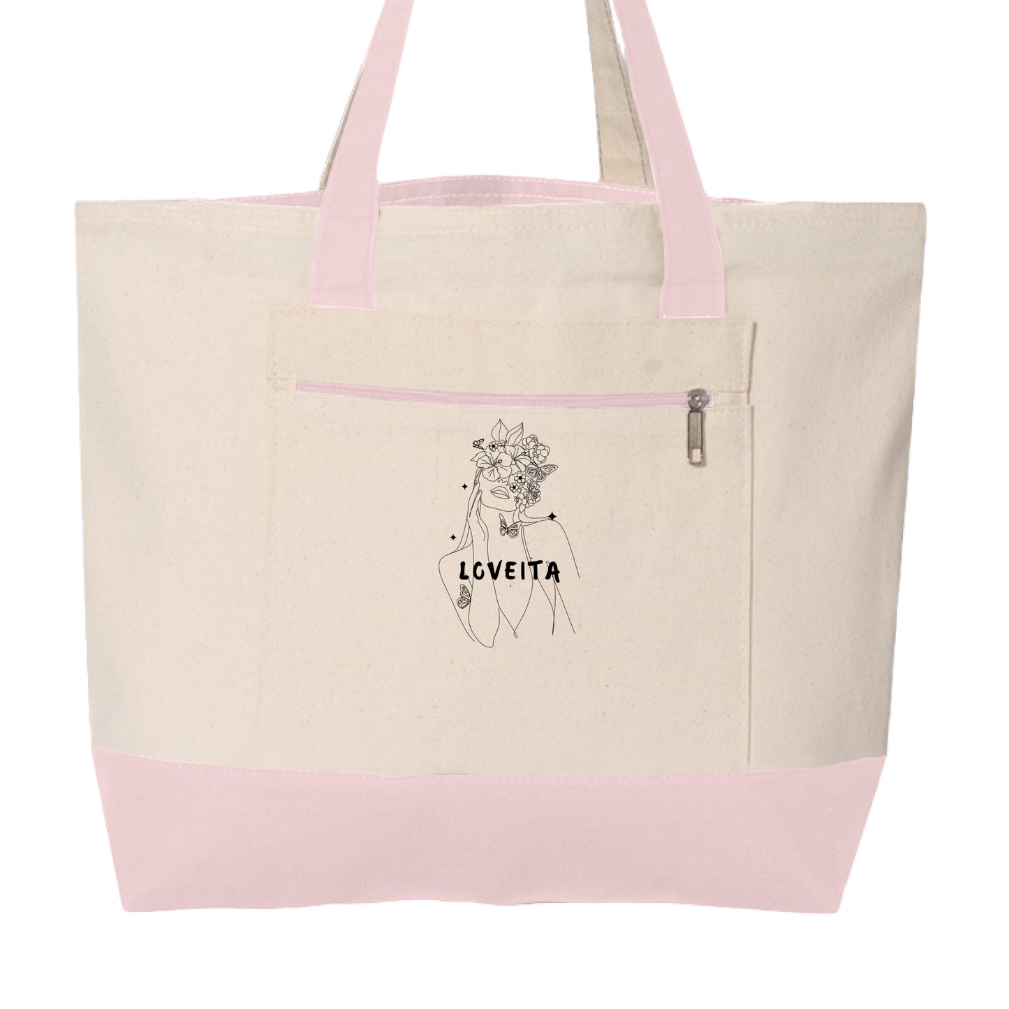 Natural/ Light Pink - FRONT